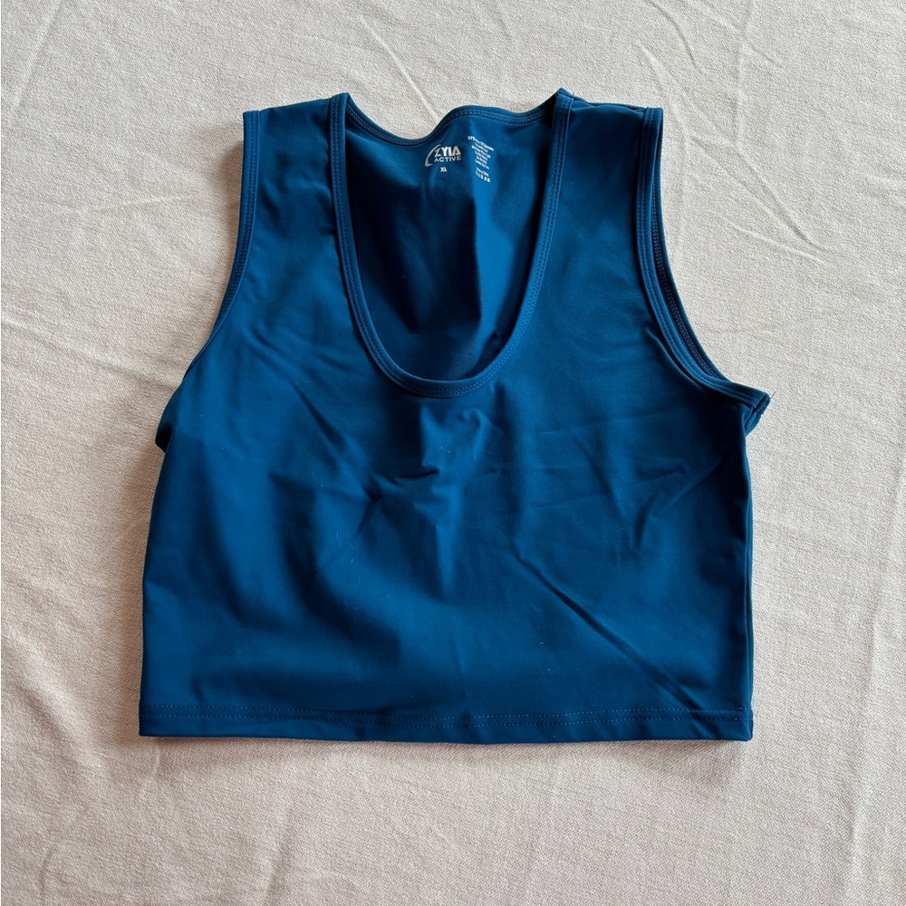 ZYIA Deep Blue Crop Top